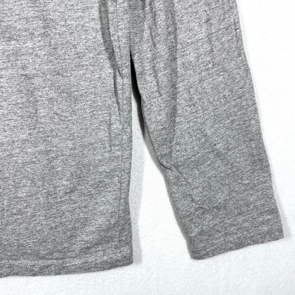 Polo Ralph Lauren Shirt Hoodie Men XL Grey Long Sleeve Pullover Pony Logo Hooded